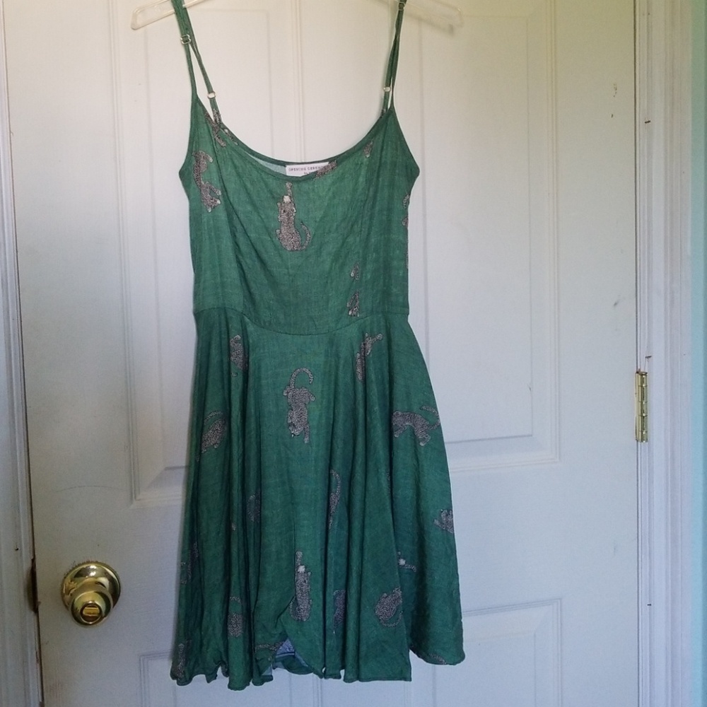 Leopard Strappy Dress